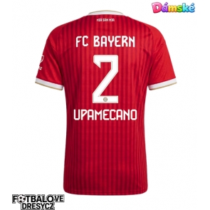Bayern Munich Dayot Upamecano #2 Dámské Domácí Dres 2026-27 Krátký Rukáv Bayern Munich Dayot Upamecano #2 Dámské Domácí Dres 2026-27 Krátký Rukáv